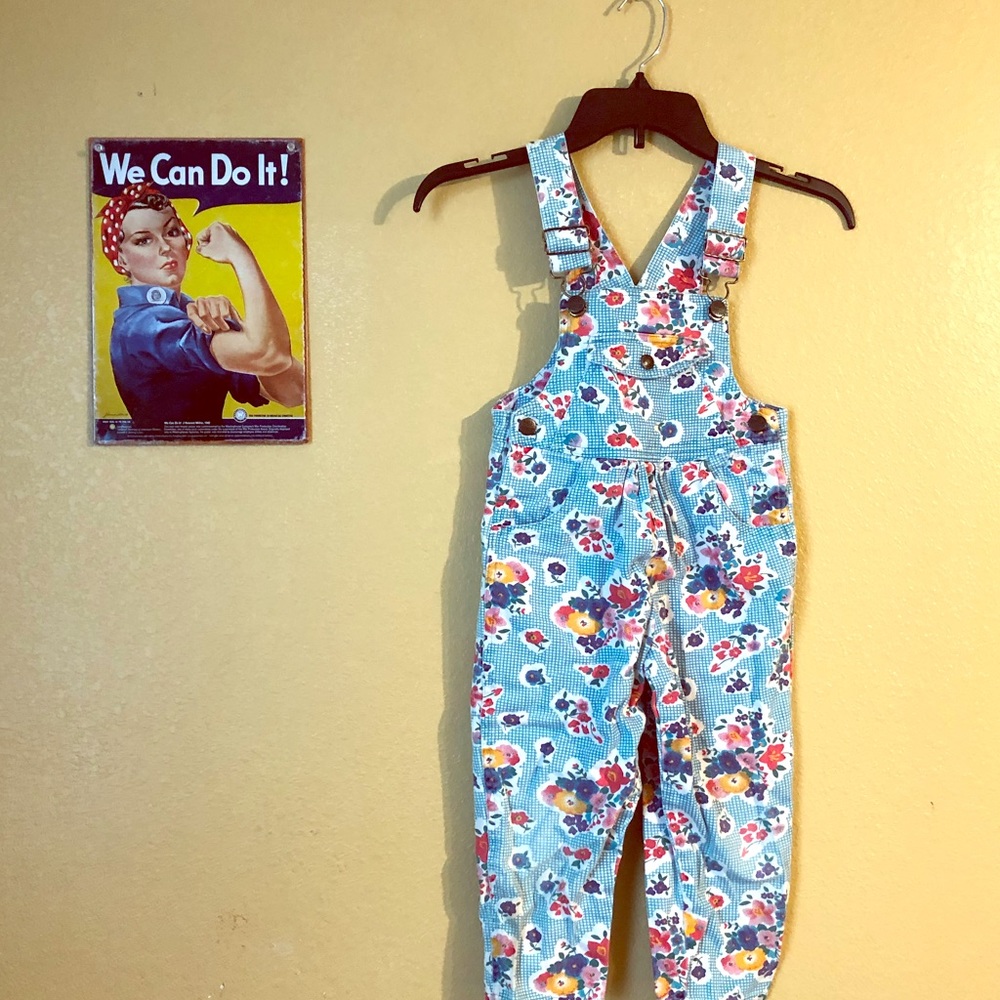 Vintage kids overalls 4t Okie Dokie
